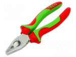 Pliers | insulated,universal | ergonomic two-component handles