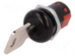 Switch: key switch | Stabl.pos: 3 | Switch.method: ON-ON-ON | &Oslash;19.3mm