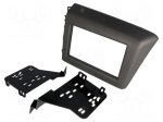 Radio mounting frame | Honda | 2 DIN | grey
