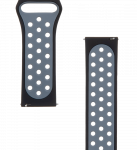 Tactical 267 Double Silicone Band 22mm / black/grey