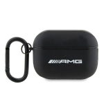 Other goods Mercedes-Benz AMG AMAP2SLWK AirPods Pro 2 (2022/2023) cover black/black Leather White Logo
