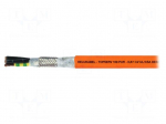 Wire: servo drive | TOPSERV&reg;109 | 4G2.5mm2 | orange | stranded | Cu