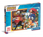 M&auml;nguala | PC | Konsoolid | Tarvikud // Harivad m&auml;nguasjad | Interaktiivsed | Loomingulised | Kunstilised // Puzzle 180 Super SONIC Clementoni 29795