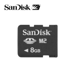 SanDisk M2 Memory Stick Micro Memory Card Storage Media 8 Gb Used Tested Formated Bulk