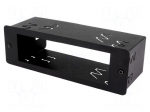 Mounting half frame for CB radio | with center hole | 140x41mm