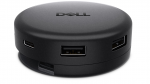 Dell Pro 7-in-1 USB-C Travel Hub - DA326 | Black