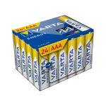 Patareisid, akusid ja laadijaid // AA, AAA ja muud suurused patareid, laadijad &ndash; saadaval tellimiseks // Bateria alkaiczna VARTA LR03 Energy Cube Pack 24szt./box