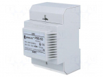 Transformer: mains | 63VA | 400VAC | 24V | IP30 | Mounting: DIN | 1.1kg