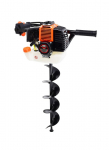 AWTOOLS AUGER / PETROL SOIL DRILL RIG 2.95HP 2-STROKE +3 DRILL BITS (100,150,200mm) GD520
