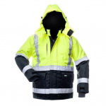 JACKET CANVAS HI-VIS WJ-8946 YEL/BLU XXL