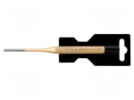 Puncher | &Oslash;: 4mm | tag | Tool length: 150mm