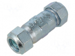 Splice terminal: clamping | double-sided | cast iron | SPECIAL | 1/2"