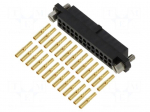 Connector: wire-wire/PCB | plug | female | PIN: 26 | Datamate J-Tek | 3A