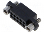 Connector: wire-wire/PCB | plug | female | PIN: 10 | Datamate J-Tek | 3A