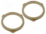 Spacer ring | MDF | 165mm | Toyota | impregnated,varnished