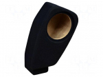 Car loudspeaker enclosure | MDF | black | textil | 8l | 200mm | 217mm