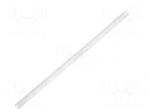 Heat shrink sleeve | thin walled | 3: 1 | 3mm | L: 1m | transparent