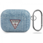 Guess GUACAPTPUJULLB AirPods Pro cover Jeans Collection / light blue