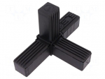 Mounting coupler | for profiles | Mat: polyamide | -30&divide;100&deg;C | I: 77mm