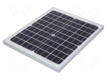 Photovoltaic cell | monocrystalline silicon | 435x356x30mm | 20W