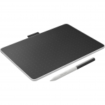 Wacom One, graphics tablet (black/red, medium)