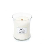 WoodWick Island Coconut scented candle with wooden wick 275 g