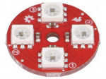 Module: LED controller | 5VDC | APA102C | 21.5x21.5x3.2mm