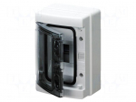 Enclosure: for modular components | IP65 | wall mount | grey | 40 CD