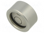 Spirit level | with lever | 13mm | aluminium | Body: natural | GN 2279