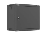 SZAFA INSTALACYJNA RACK WISZĄCA 19" 9U 540X350 CZARNA DRZWI PEŁEN METAL&nbsp;LANBERG (FLAT PACK)