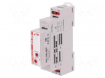 Timer | 1s&divide;10days | SPDT | 24VDC/16A,250VAC/16A | 230VAC | DIN | PIN: 5