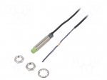 Sensor: inductive | Output conf: 2-wire NO | 0&divide;4mm | 85&divide;264VAC | M12