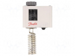 Sensor: thermostat with capillary | Output conf: SPDT | 16A | 400VAC