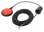 Sensor: liquid level | max.85&deg;C | Output conf: NO + NC | lead 10 m