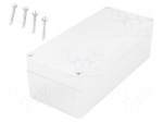 Enclosure: multipurpose | X: 80mm | Y: 175mm | Z: 60mm | aluminium | IP67