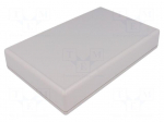 Enclosure: multipurpose | X: 140mm | Y: 220mm | Z: 40mm | 1599 | ABS | grey