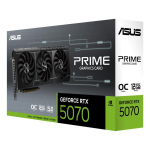 ASUS PRIME RTX5070 OC 12GB/192-bit GDDR7 HDMI 3xDP graafikakaart