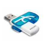 Philips FM16FD05B USB 2.0 Flash Drive Vivid Edition 16GB / blue