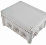 Montāžas kārba 092052 taisnstūrveida 180x140x86mm ūdensizturīga pelēka