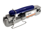 Universal crimping tool for TRS 6-59, DRS 7-11, DRS 59-6, DPS, RCA, BNC, IEC, RA RGTec connectors