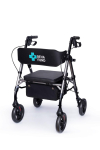 REHAFUND Marsylia Four-Wheel Walker RF-617/G, Graphite