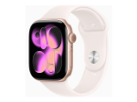 Smartwatch Apple Watch 11 GPS 46mm Rose Gold Alu Sport Band S/M R&oacute;żowy (MEV64RK/A)