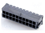 Connector: wire-board | plug | male | PIN: 20 | MICRO | Urated: 600V | SMT