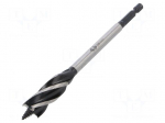 Drill bit | for wood | &Oslash;: 16mm | L: 160mm | Working part len: 110mm