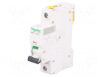 Circuit breaker | 230VAC | Inom: 32A | Poles: 1 | DIN | Charact: D | 6kA