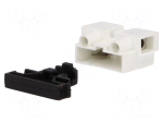 Terminal block | screw terminal | 2.5mm2 | 450V | ways: 2 | terminals: 4