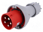 Connector: AC supply 3-phase | plug | male | 125A | 400VAC | IEC 60309