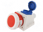 Connector: AC supply 3-phase | socket | female | 16A | 400VAC | IP67