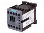 Contactor: 3-pole | NO x3 | Auxiliary contacts: NO | 110VAC | 17A | 690V