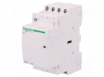 Contactor: 4-pole installation | NO x4 | 230&divide;240VAC | 25A | DIN | ICT
